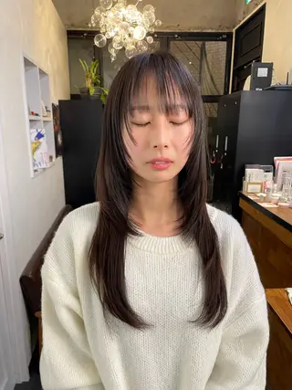 ロング やまぎし ひろきのヘアスタイル