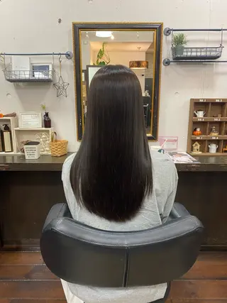 ロング カラー 艶カラー/ レイヤー/あいりのヘアスタイル