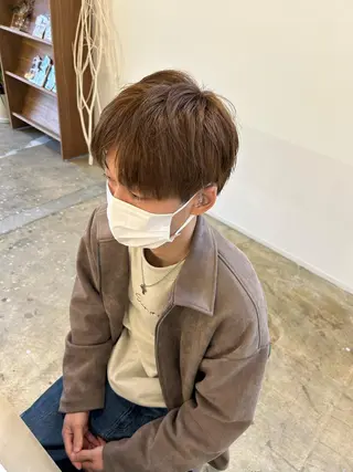 ショート 築地 なずなのヘアスタイル