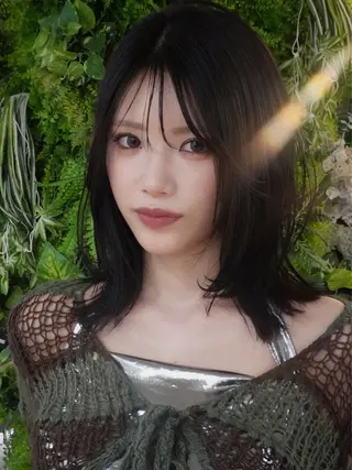 ミディアム カラー Pocket仙台 💚モエリのヘアスタイル