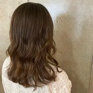 セミロング カラー 一ノ瀬 蘭のヘアスタイル