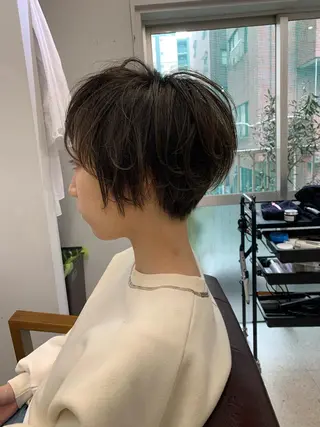 ショート ショート、ボブ特化 長島智彦のヘアスタイル