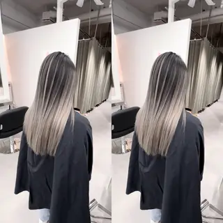 カラー シールエクステ/ ダブルカラー/茉央のヘアスタイル