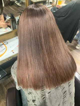 ロング カラー 深野 ちさとのヘアスタイル