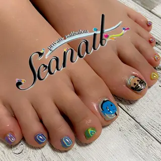 ネイル 小尾 栞のネイルデザイン