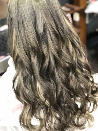 ロング BuzZ所属・西村 雄二/エクステのヘアスタイル