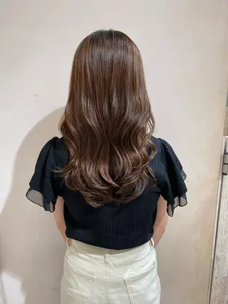 ロング On所属・顔まわりカット🌟 くびれヘア/寺門遥輝のヘアスタイル