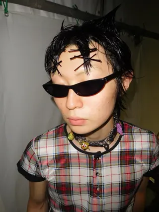 ショート カラー メンズ Aletta所属・Shuntaro ☠️のヘアスタイル