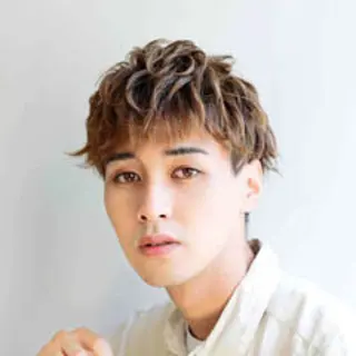 パーマ メンズ 【23時まで営業】 酒井啓佑のヘアスタイル