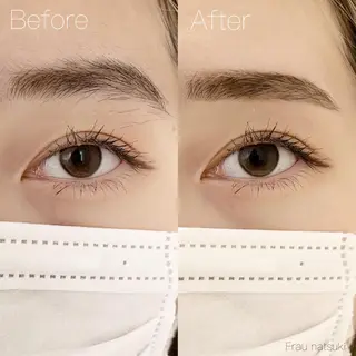 アイブロウ 梅宮 那月のマツエク・マツパデザイン