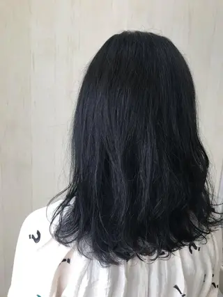 セミロング カラー 髪質改善☀️ miho☀️のヘアスタイル