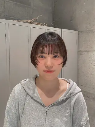 ショート カラー 艶髪推し🌿🫧 yukakoのヘアスタイル