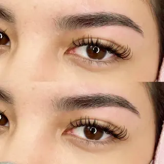 アイブロウ linda lashesのマツエク・マツパデザイン