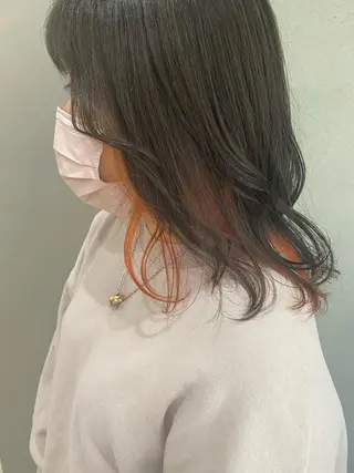 セミロング コタ コットのヘアスタイル