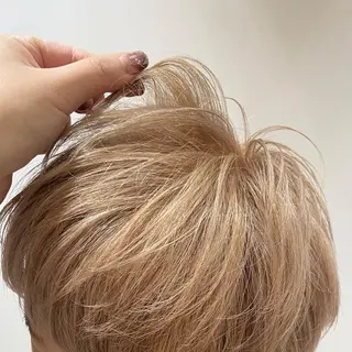 ショート カラー 🐺ウルフ/レイヤー 似合わせ‎🤍沙羅のヘアスタイル