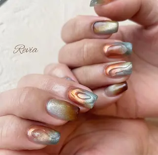 ネイル revia所属・ERI Nailistのネイルデザイン