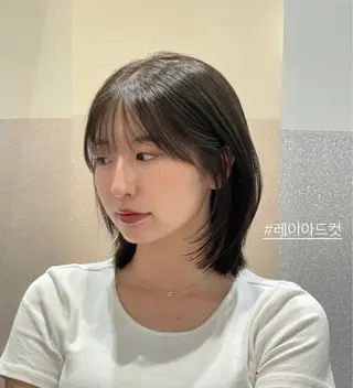 ショート ❤︎︎韓国ヘア❤︎︎ 𝑺𝒉𝒊𝒉𝒐のヘアスタイル