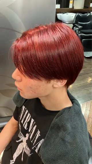 カラー メンズ ヘアメイクリタ所属・大石 貫太のヘアスタイル
