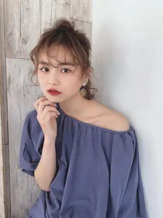 神塚 詩央里のヘアスタイル