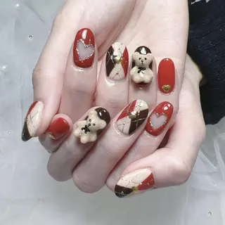 ネイル CC NaNa ワンホンネイル🌙Nのネイルデザイン