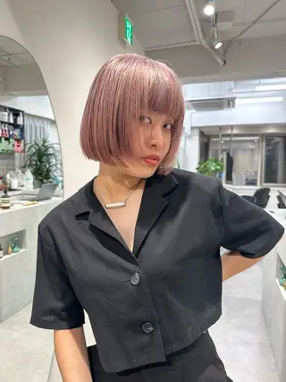 ショート カラー share salon OXY所属・🌈ショートの神様 🌈原田公祐のヘアスタイル