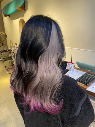 ロング カラー EARTH菊名店👾 ひらのすぐるのヘアスタイル