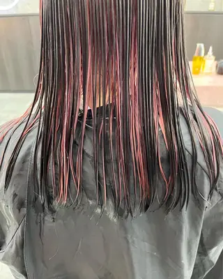 ロング カラー ナガノリノ /ボブ/ ベージュ/暖色のヘアスタイル