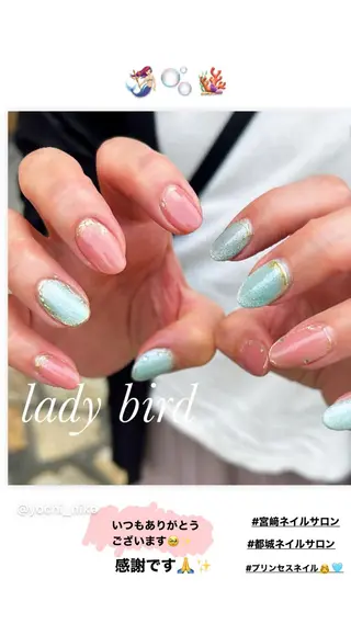 ネイル lady bird yoshieのネイルデザイン