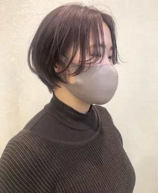ショート カラー パーマ nakahara madokaのヘアスタイル