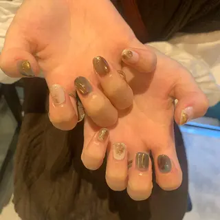 ネイル 《ニュアンスネイル》 risaのネイルデザイン