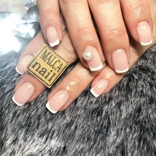 ミディアム カラー パーマ ヘアアレンジ メンズ キッズ ネイル マツエク・マツパ MALCAnail(マルカネイル)所属・荒木 莉奈のネイルデザイン