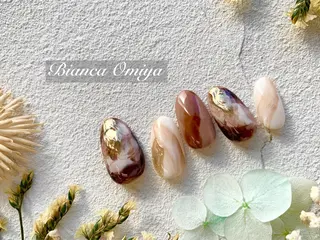 ネイル ビアンカ大宮 店長 モリサワレイラのネイルデザイン