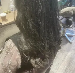 ロング あらい まさえのヘアスタイル
