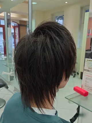 ミディアム ヘアアレンジ メンズ 🐺一ノ瀬 凌 / デザインウルフ🐺のヘアスタイル