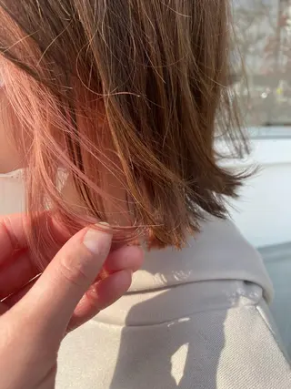 ミディアム 河田 海陽のヘアスタイル