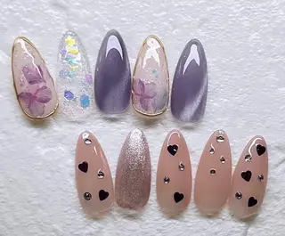 ネイル eye and nail ビジュゥ　石橋阪大前店所属・bijou石橋店 Mayukoのネイルデザイン