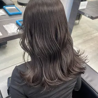 ミディアム カラー 💗韓国ヘア/透明感 💗若菜あいこのヘアスタイル