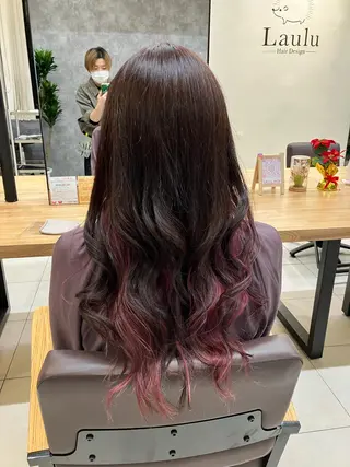 カラー 🦔Laulu 菅原綾乃のヘアスタイル