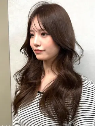 ロング カラー JILBLAN福岡 Senriのヘアスタイル