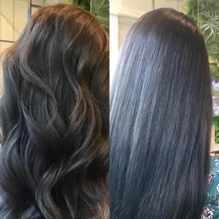 ロング カラー Hanna by W_SALONのヘアスタイル