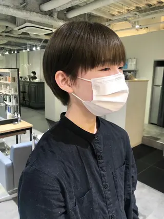 ショート カラー ショート/パーマ/ カラー/FUKOのヘアスタイル