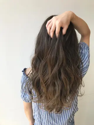 ロング カラー 高橋 昭雄のヘアスタイル