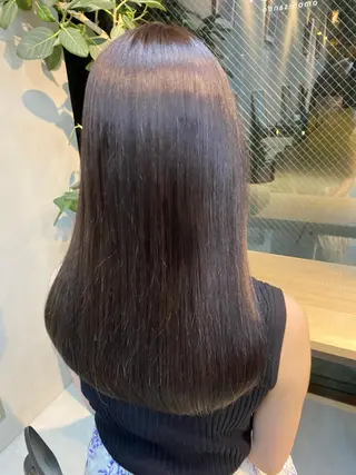 セミロング mee.所属・カットモデル募集中 / ベージュ/あづきのヘアスタイル