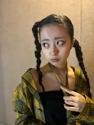 横山 千春のヘアスタイル