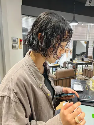 ショート ハイトーンNo.1✨ パーマ✨イマイタツヤのヘアスタイル