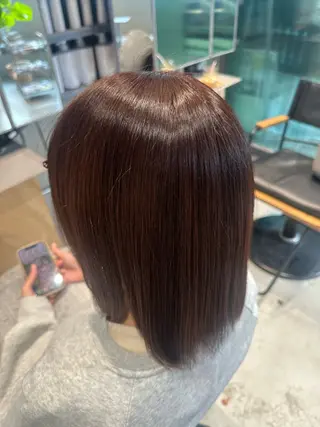 ミディアム ながたに あやか🎀のヘアスタイル