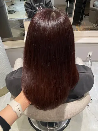 ミディアム カラー HARUKA韓国ヘア /Luana梅田のヘアスタイル