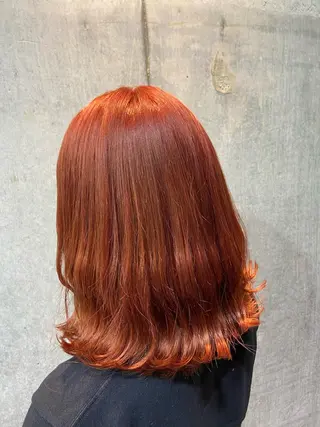 ミディアム カラー 暗髪/艶髪/Ono .のヘアスタイル