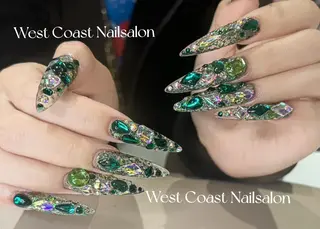 ネイル west coast スカルプ専門店のネイルデザイン