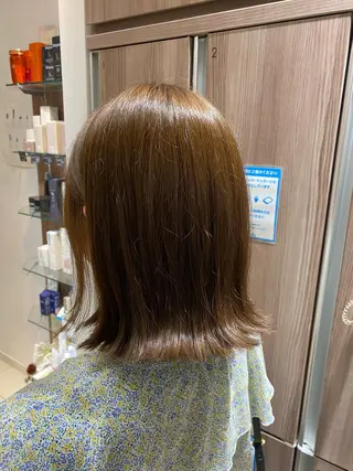 ミディアム 佐々木 拓海のヘアスタイル